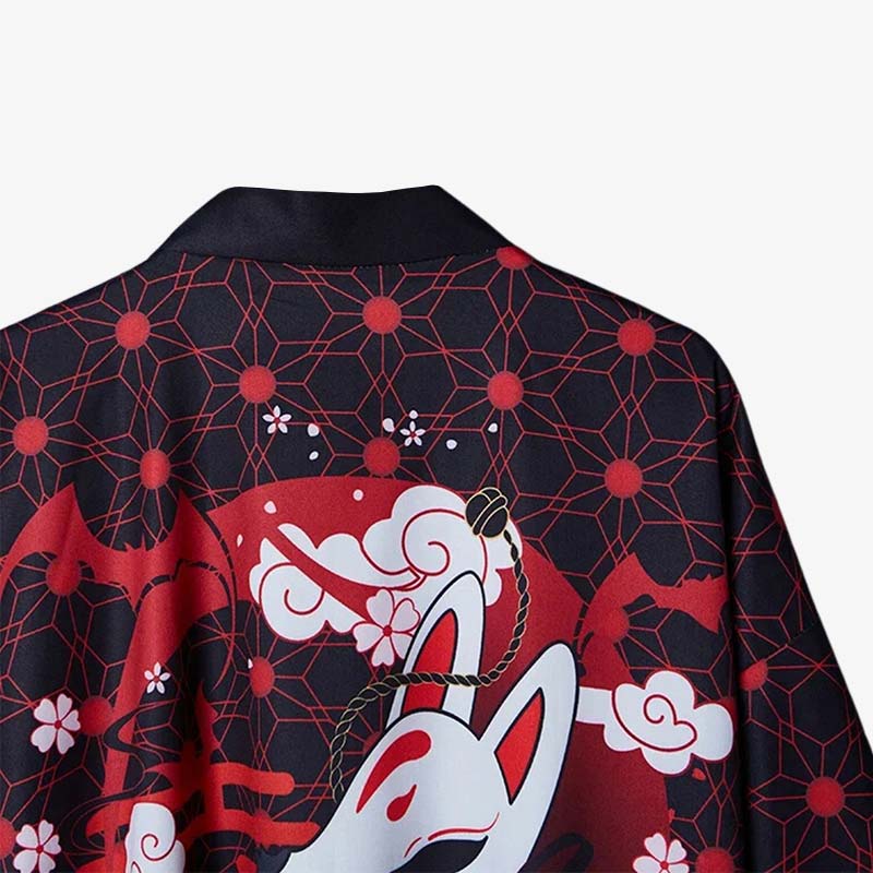 Abrigo kimono mujer elegante de corte holgado