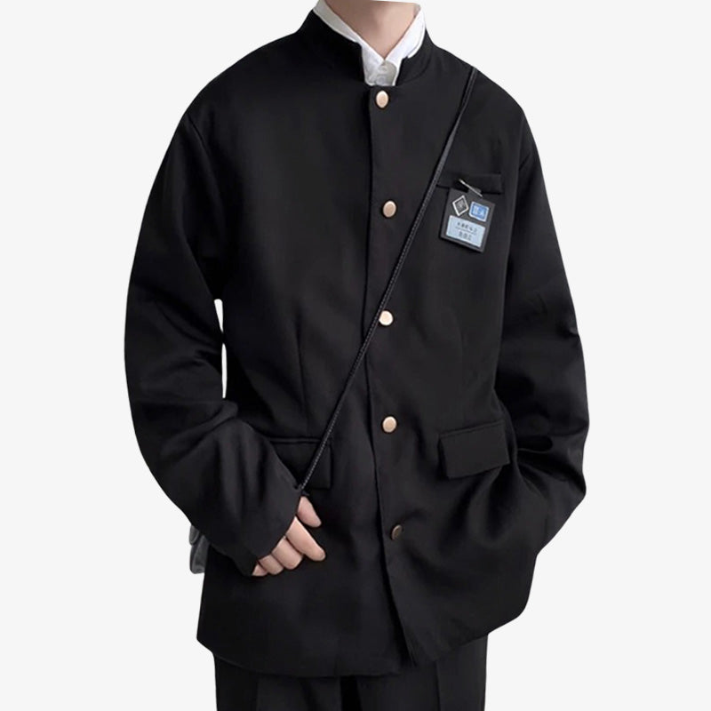 Chaqueta gakuran de estudiante japonés