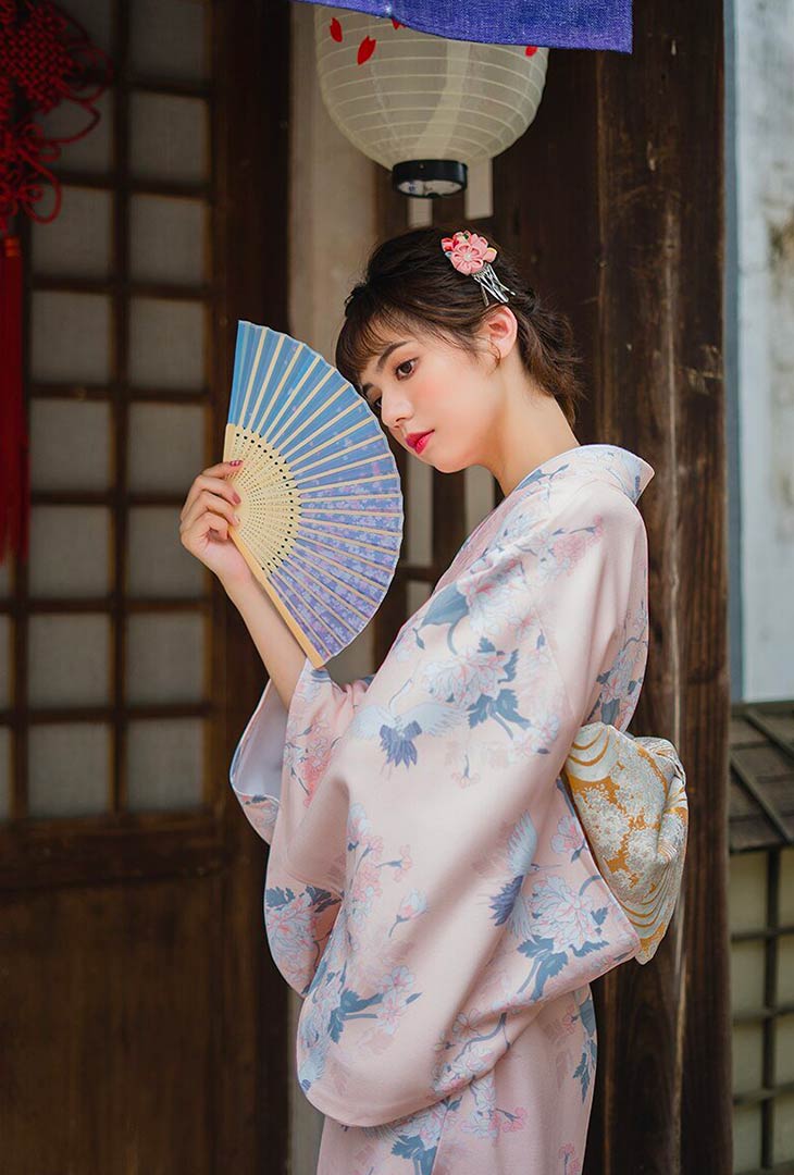 Disfraz kimono japones mujer