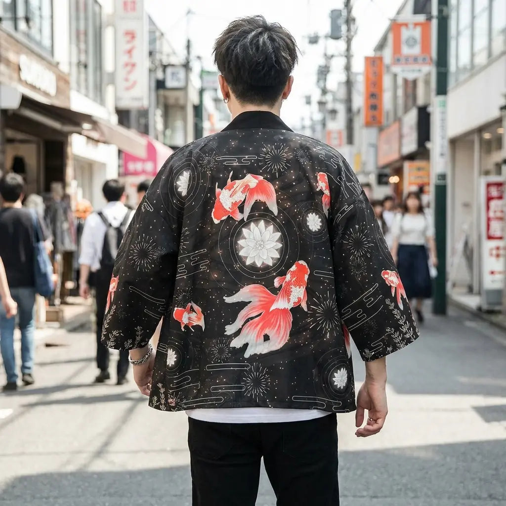 Haori Koi vista frontal