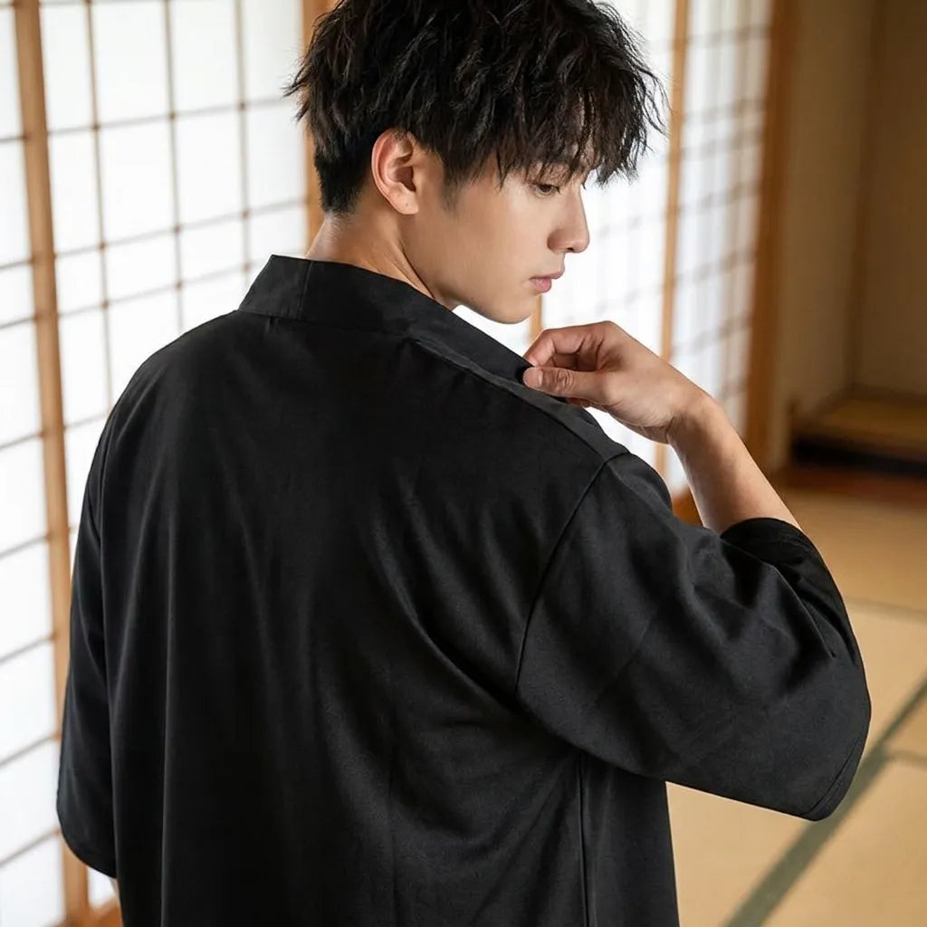 Kimono Corto Hombre vista posterior