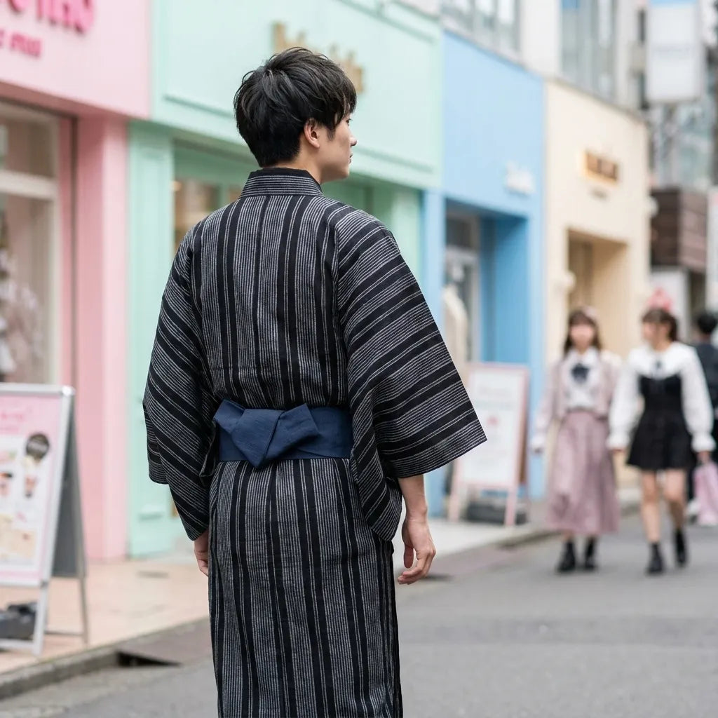 Kimono hombre casual para looks serenos