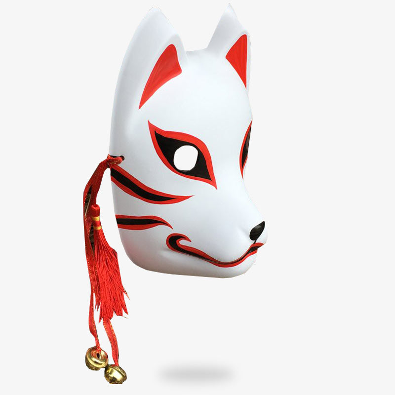 Esta mascaras-anbu-naruto es una máscara ninja de la tropa de élite Anbu de la aldea Konoha del manga Naruto.