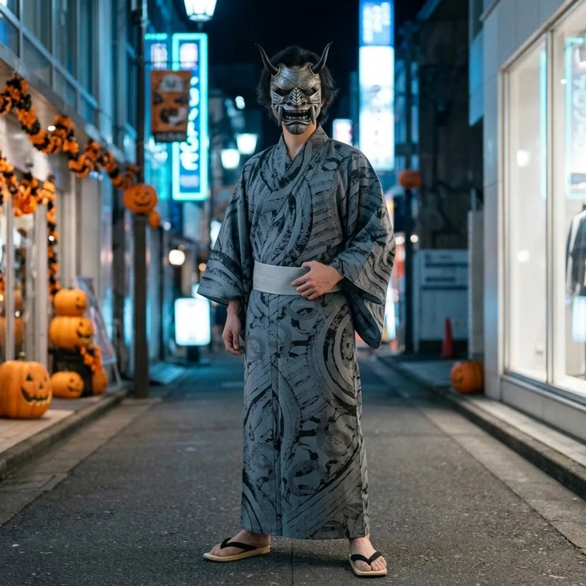 Mascaras japonesas artesanales