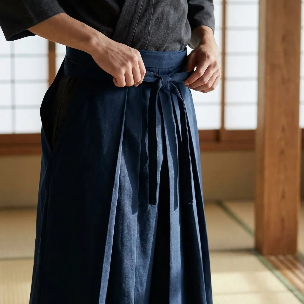 Pantalon Hakama vista frontal