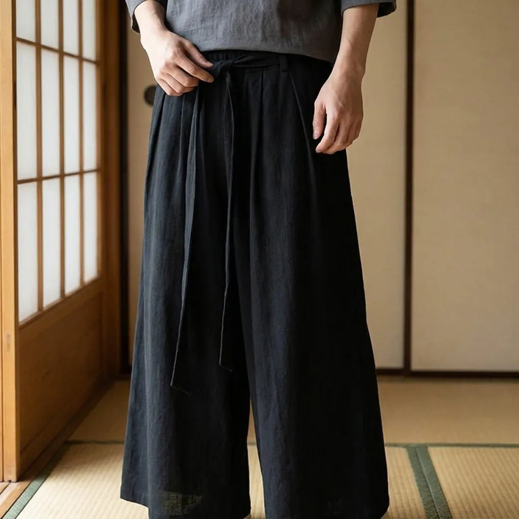 Pantalones Japoneses Tradicionales vista frontal