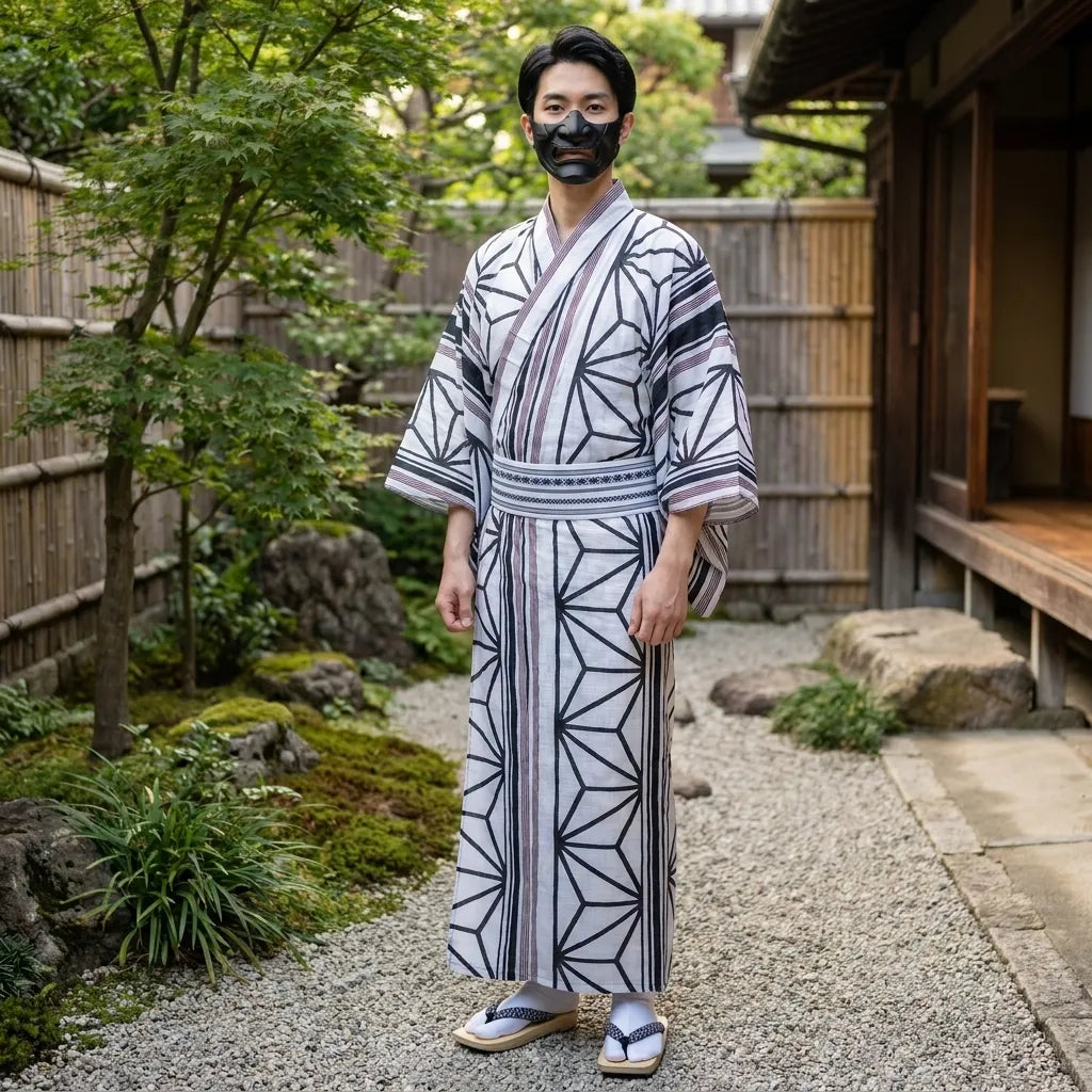 Kimono hombre estilo streetwear japones