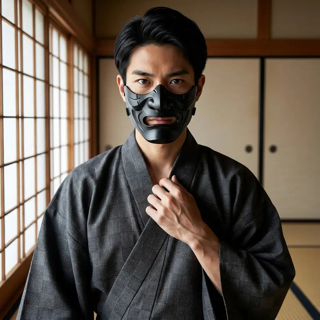 Samurai Yukata vista frontal