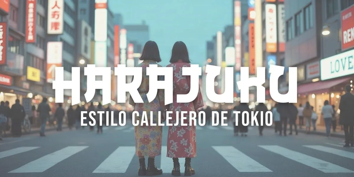 Dos jovenes con estilo callejero japones entre Harajuku y Shibuya en Tokio