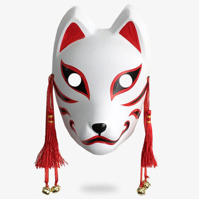 La mascara anbu es un accesorio ninja del manga Naruto. Los shinobi ocultan sus rostros con esta máscara kitsune.