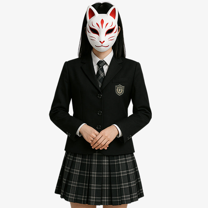 Uniforme de Colegio Japones inspirada en los auténticos uniformes escolares, ideal para un look académico clásico o para cosplay.