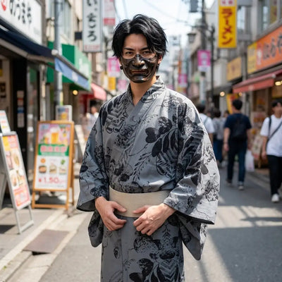 Calcetines tabi para look yukata hombre