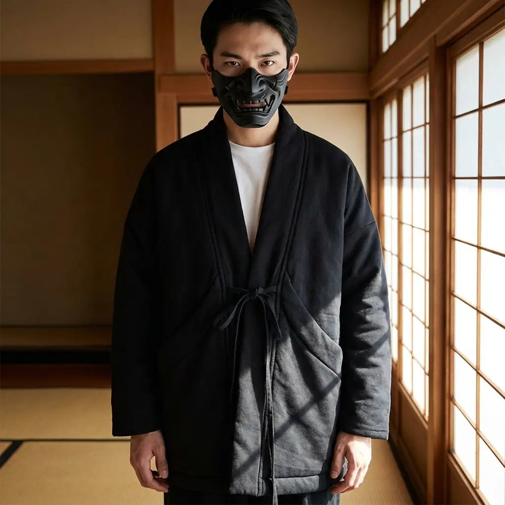 Chaqueta hanten mujer estilo japonés