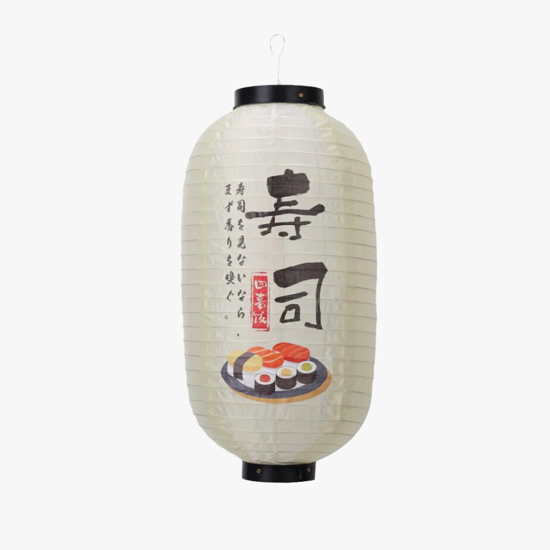 Chochin japonés de papel para cocina, crea un ambiente cálido y acogedor