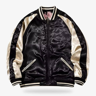 Cómo combinar una chaqueta sukajan