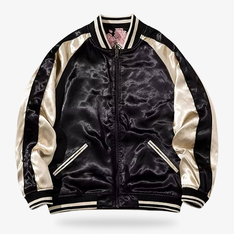 Cómo combinar una chaqueta sukajan