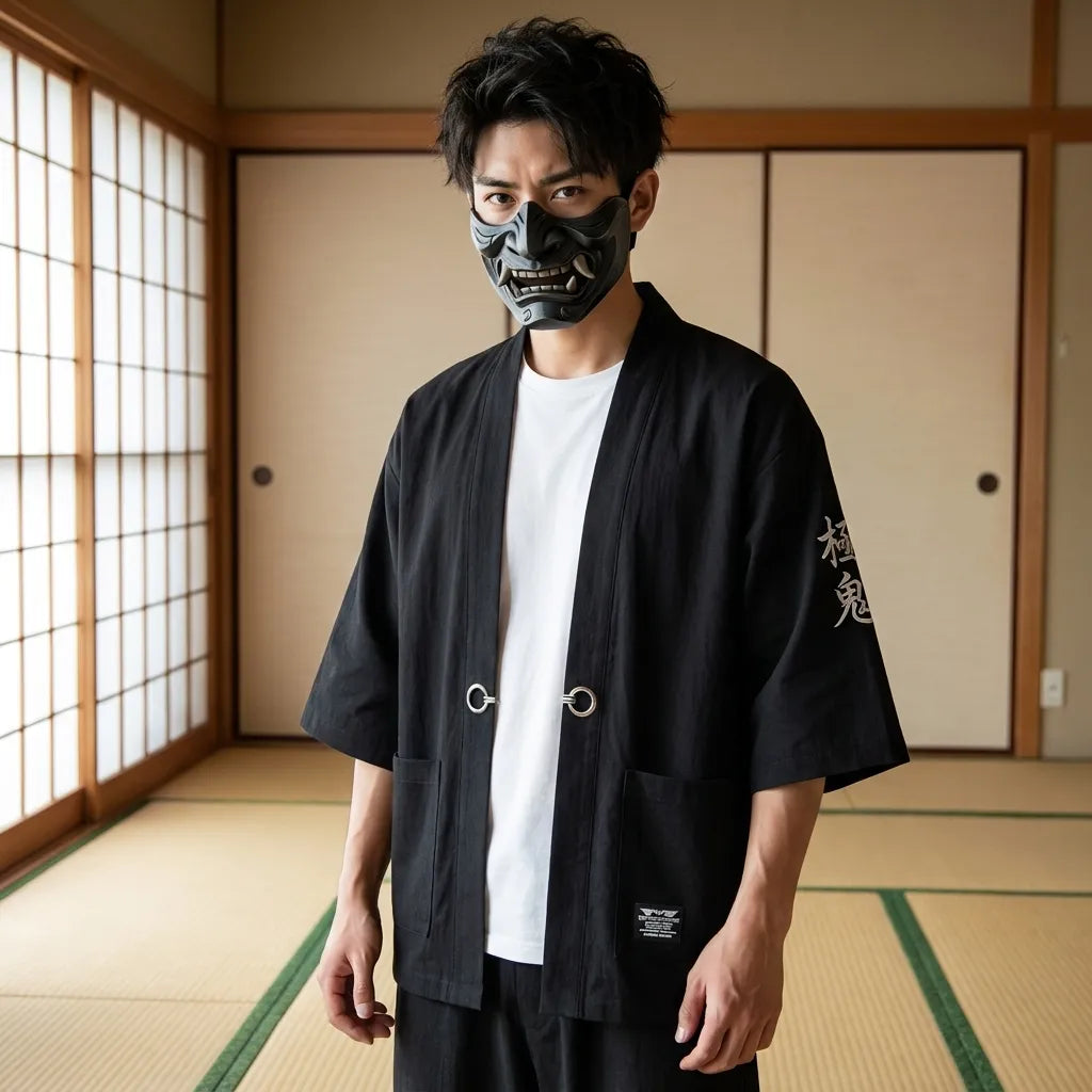 Haori Hombre chaqueta japonesa