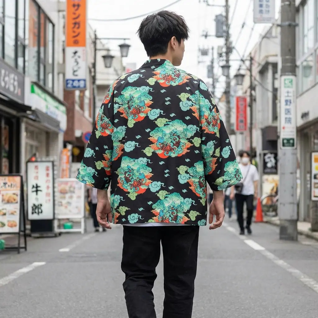 Haori Kumo vista frontal