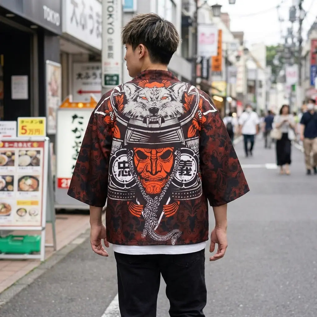 Haori Mempo vista frontal
