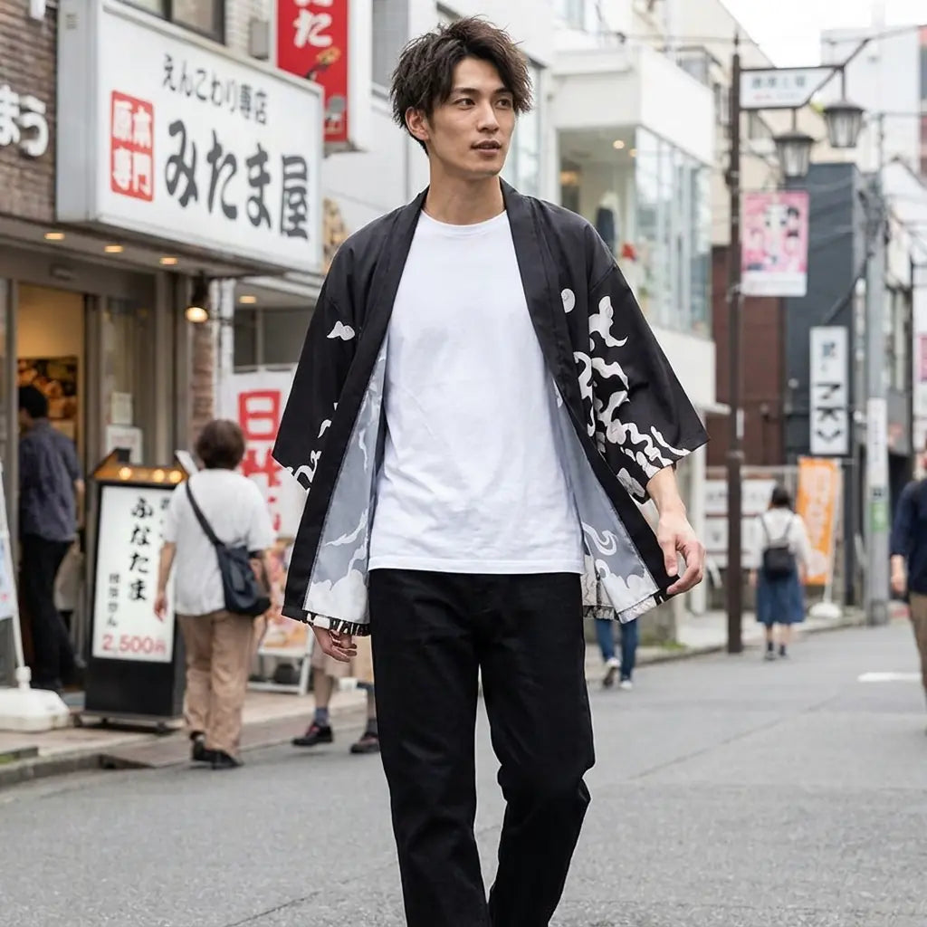 Haori Samurai Tigre vista posterior