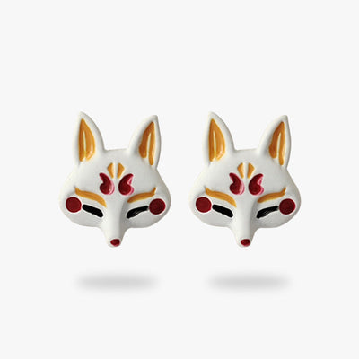 Detalle de joyería japonesa inspirada en el zorro Kitsune