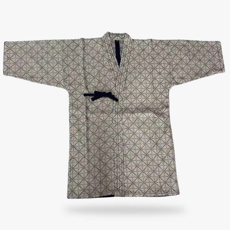 Keikogi para mujer con estampado geométrico para practicantes de kendo