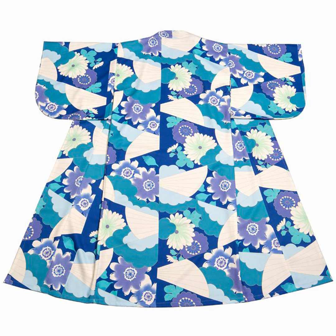 Kimono estampado floral para ocasiones festivas