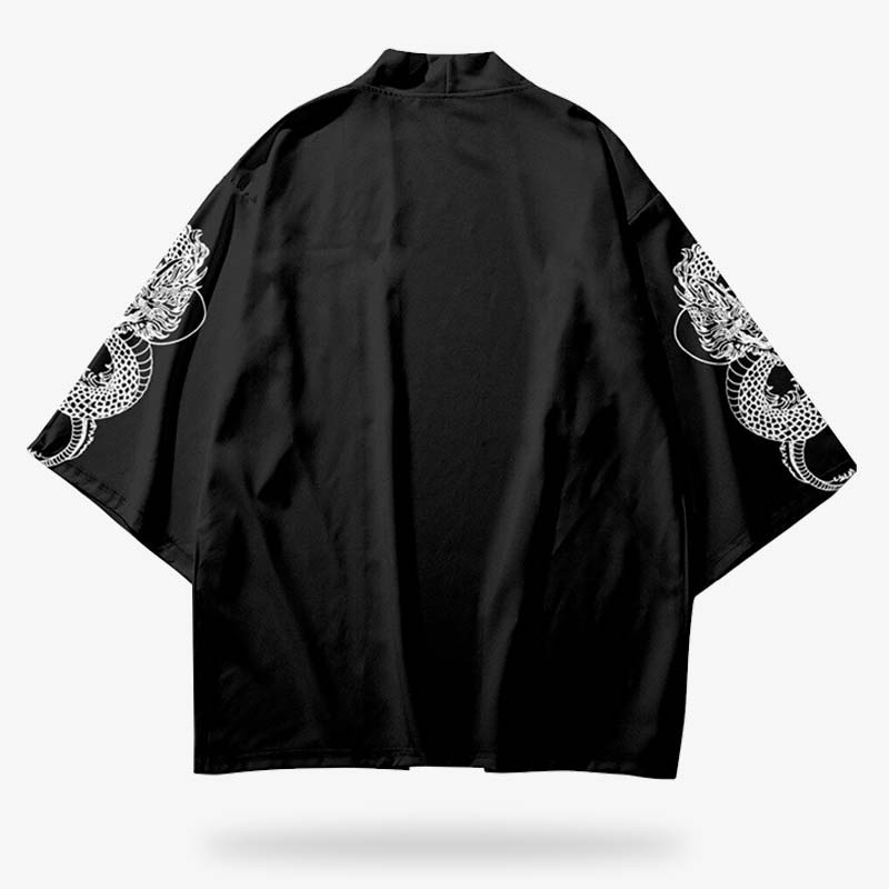 Kimono haori mujer con estampado