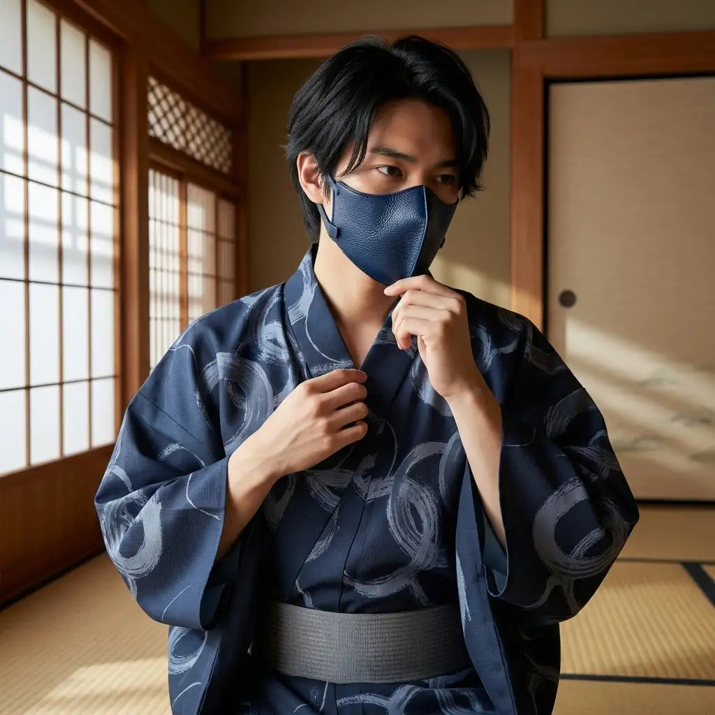 Kimono japonés hombre estilo casual
