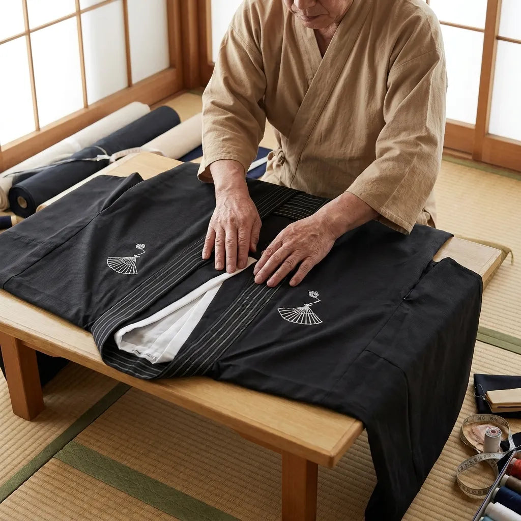 Kimono Samurai Hombre vista frontal
