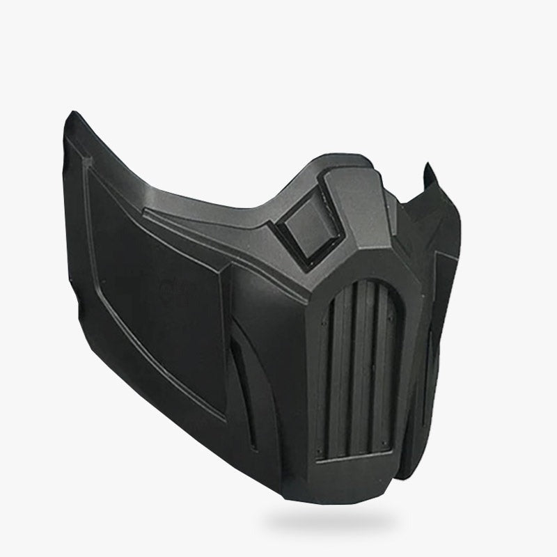 Máscara facial completa para cosplay ninja