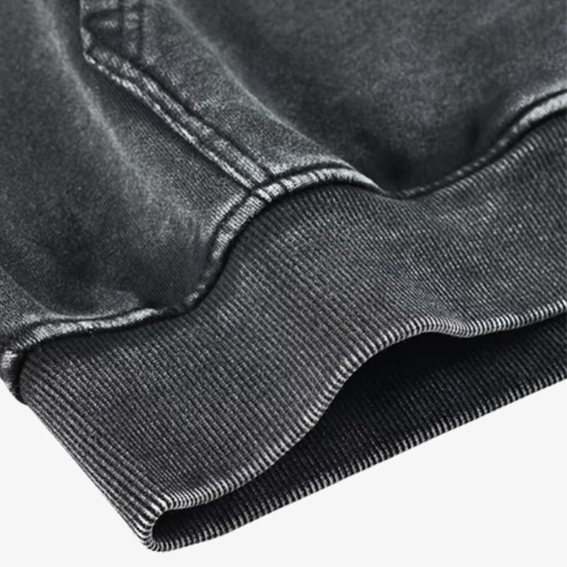 Material utilizado para la sudadera harajuku vintage