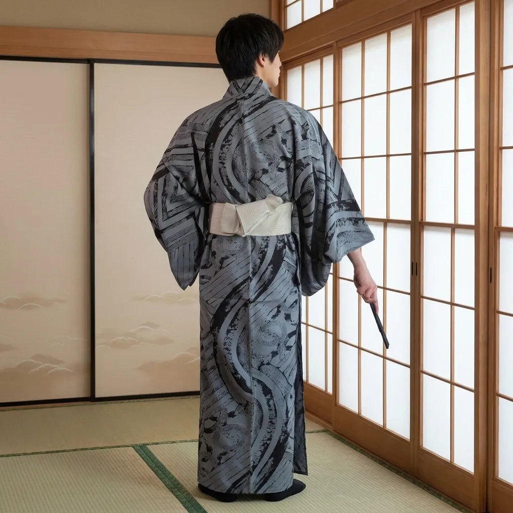 Obi hombre para kimono yukata