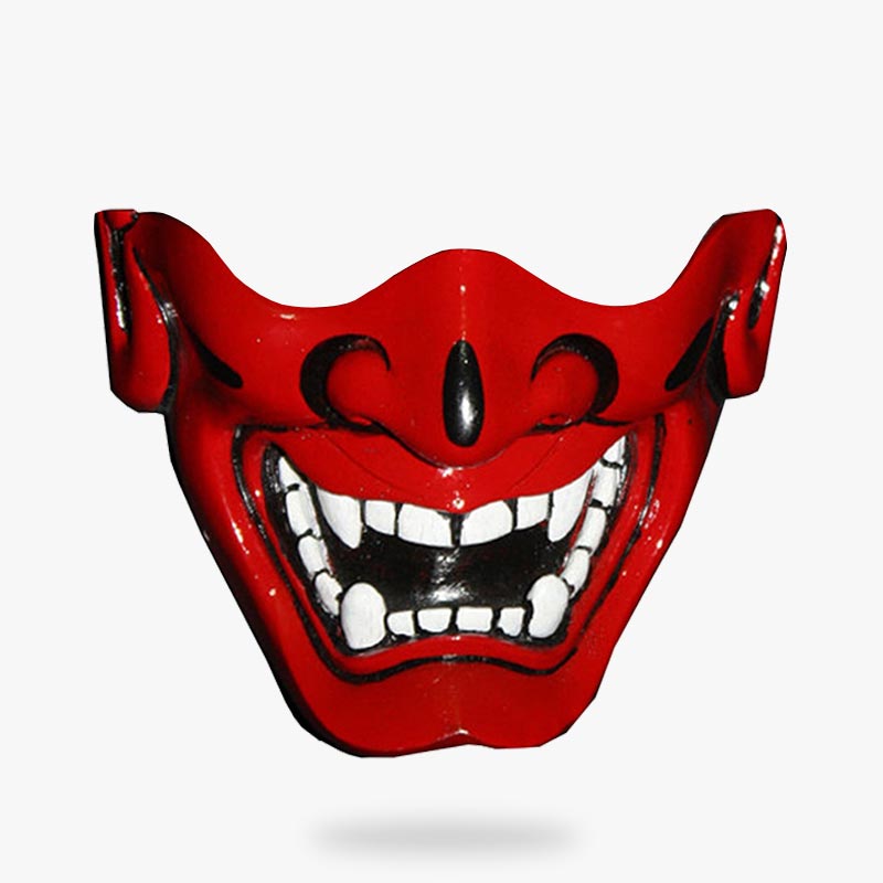 Mascara Hannya Demonio de resina inspirada en la leyenda de Rukio