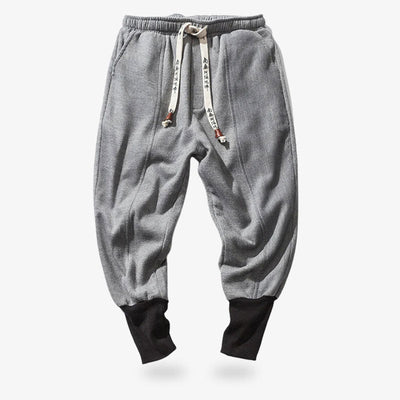 Pantalón streetwear japonés cómodo y práctico