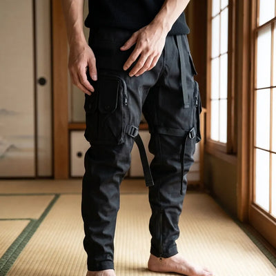 Pantalones Techwear estilo streetwear japonés