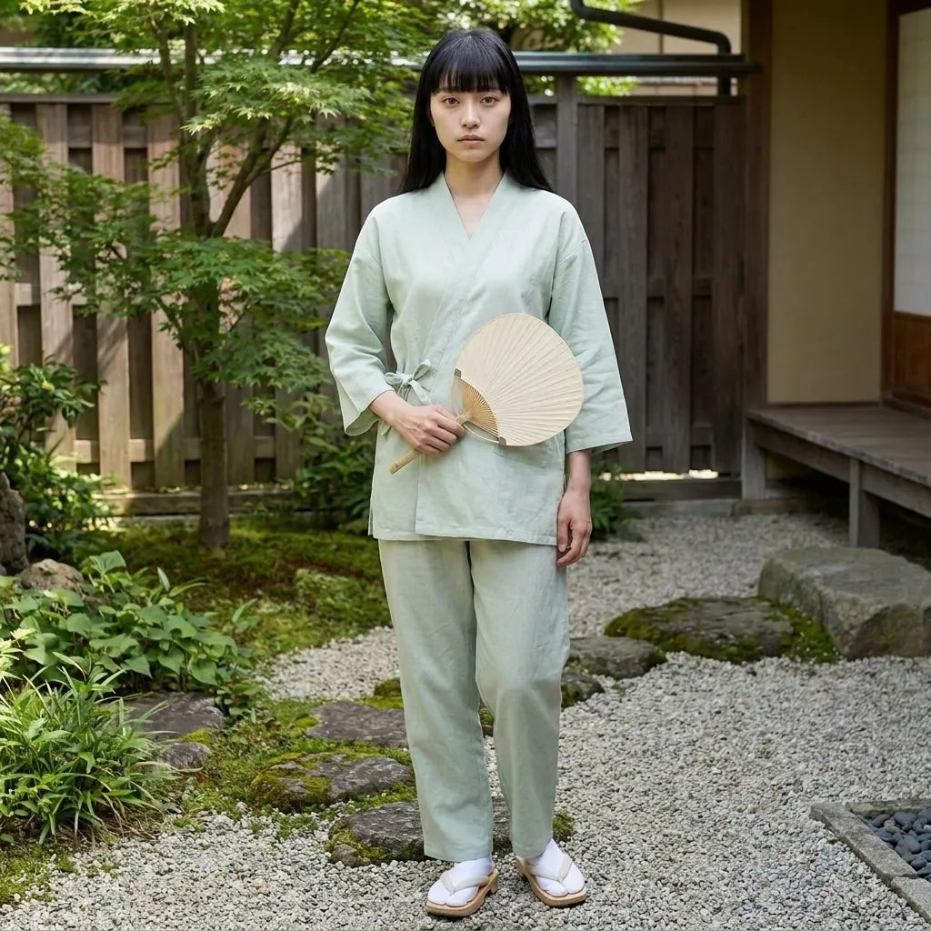 Pijama Kimono Para Mujer vista frontal