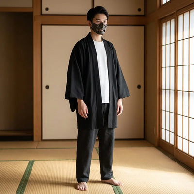 Ropa étnica japonesa hombre look urbano