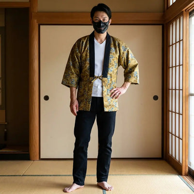 Ropa japonesa hombre de estilo casual
