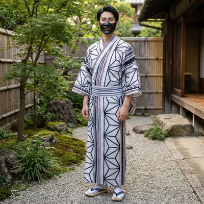 Kimono hombre estilo streetwear japones