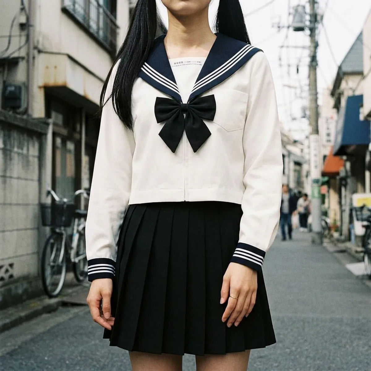 Sailor Fuku, uniforme escolar japonés para mujer