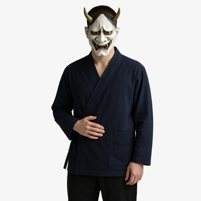 Samue japonés en venta hecho de tela transpirable, diseñado para la comodidad y con estilo de ropa de trabajo tradicional japonesa