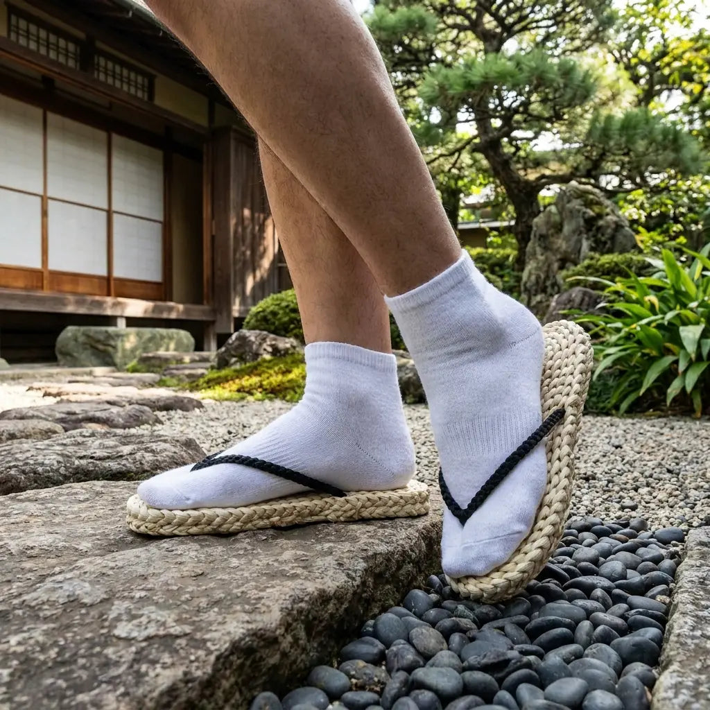 Sandalias japonesas de inspiración manga