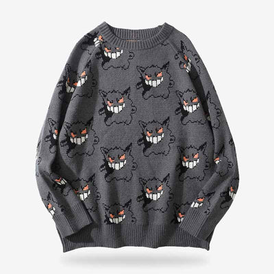 Sudadera Pokémon Gengar con un diseño impactante, hecha de material duradero y acogedor