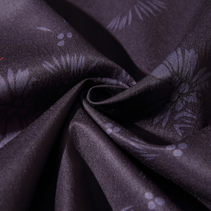 Estampado de flores de sakura sobre tela de algodón para kimono
