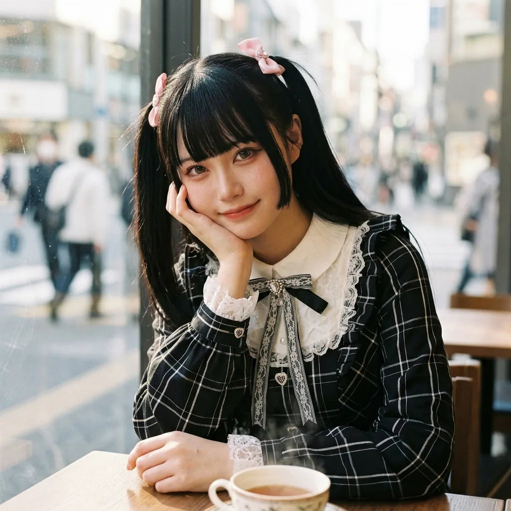 Vestido Sailor Kawaii vista frontal