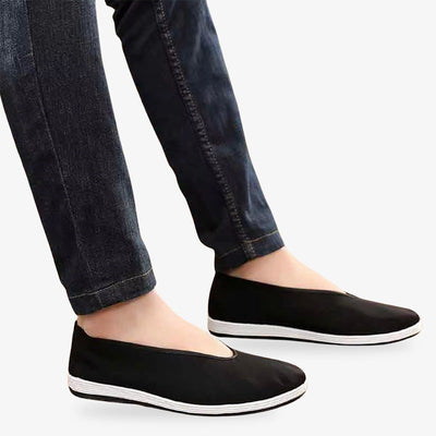 Zapatillas Toji para cosplay en negro, cómodas y transpirables, con corte inspirado en el atuendo japonés